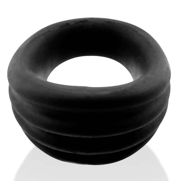 EXPANDER Lifter Scoop-Style Cock Ring - Black Fog