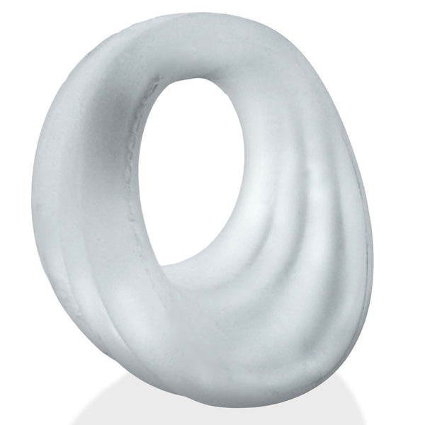 EXPANDER Lifter Scoop-Style Cock Ring - Clear Steam