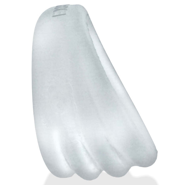 EXPANDER Lifter Scoop-Style Cock Ring - Clear Steam