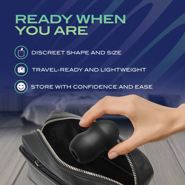 URSELF Fortify Silicone FTM Masturbation Stroker with Textured Interior