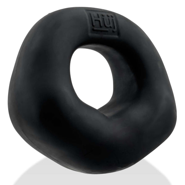 FIT BULGE Hung-Style Extra Thick Cock Ring  - Black Fog