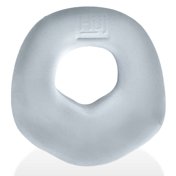 FIT BULGE Hung-Style Extra Thick Cock Ring  - Clear Steam