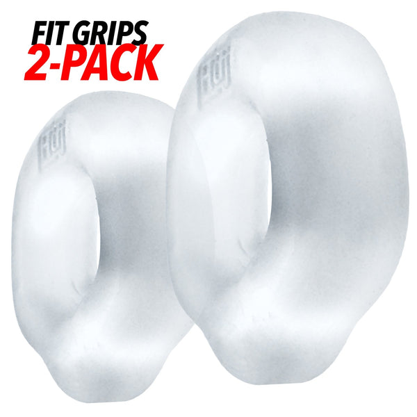 FIT GRIPS 2-Pack Ergo-Fit Cockrings - Clear