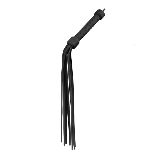 Temptasia Ardor Silicone Flogger - Black