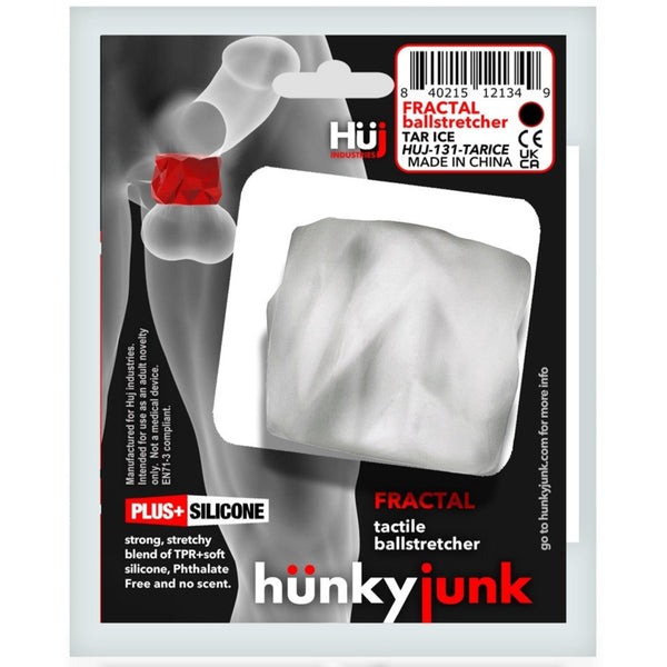 FRACTAL Tactile Ball Stretcher - Clear Ice