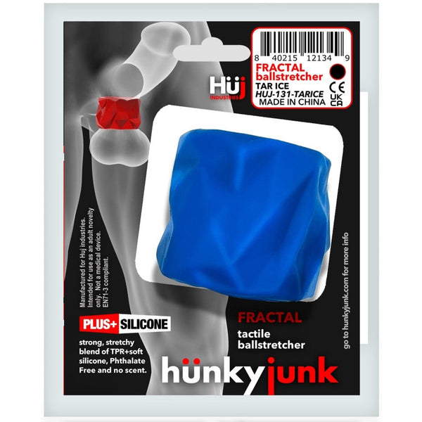 FRACTAL Tactile Ball Stretcher - Teal Ice