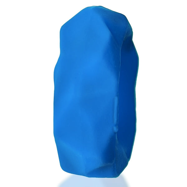 FRACTAL Tactile Cock Ring - Teal Ice