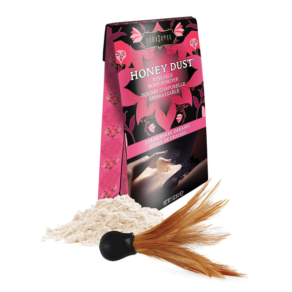 Honey Dust Strawberry Dreams Kissable Body Powder - 28g