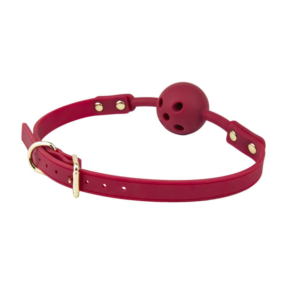 Temptasia Ardor Breathable Silicone Ball Gag - Red