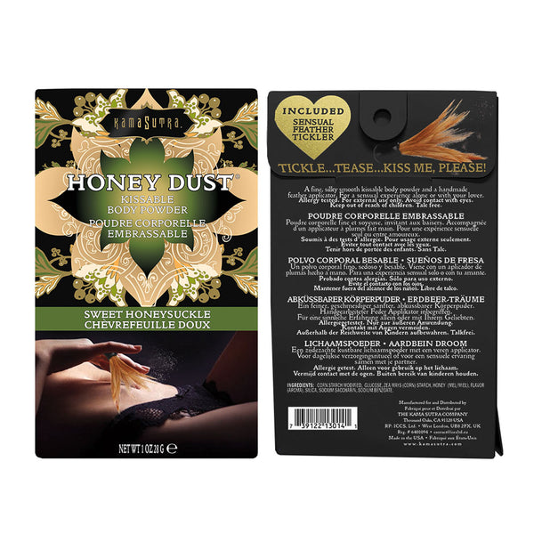Honey Dust Sweet Honeysuckle Kissable Body Powder - 28g