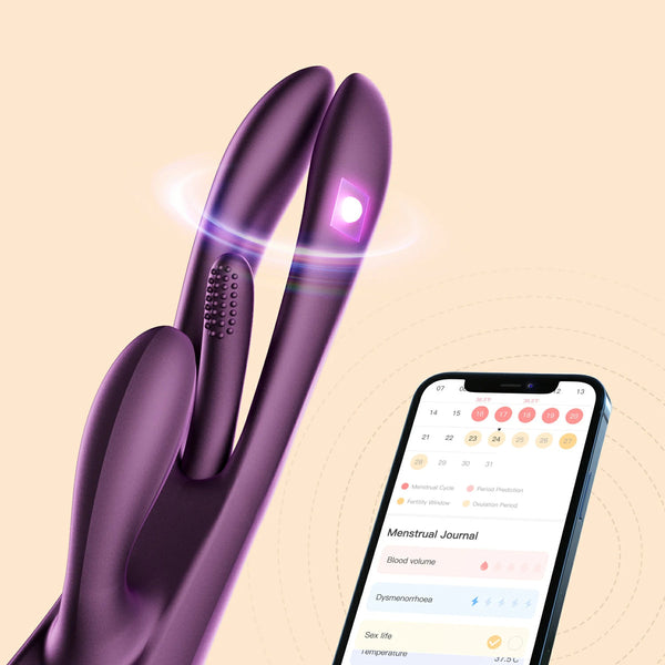 TERRI App Controlled Tapping Rabbit Vibrator