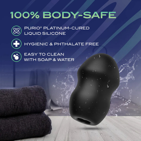 URSELF Fortify Silicone FTM Masturbation Stroker with Textured Interior