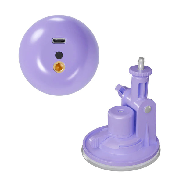 Temptasia Violet Vixen Thrusting Vibrating Dildo with Warming Technology