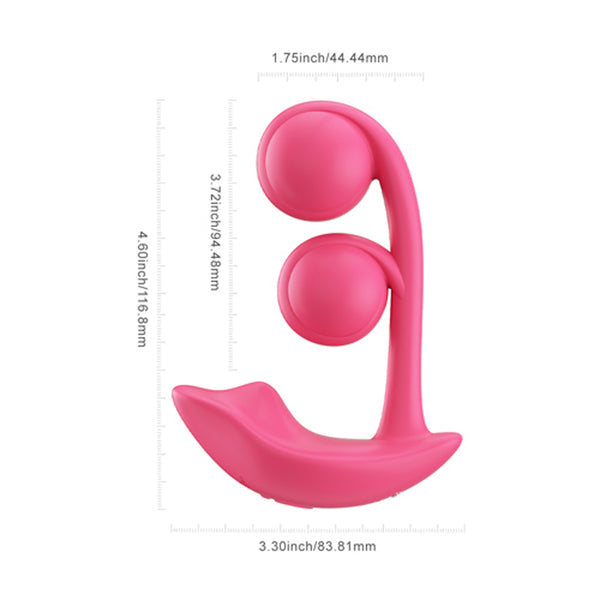 MELODY App Controlled Wearable Clitoral & G-Spot Vibrator