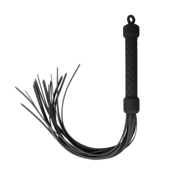 Temptasia Ardor Silicone Flogger - Black