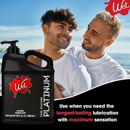 Pure Silicone Platinum Luxury Lubricant - 3785ml