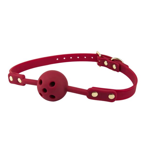Temptasia Ardor Breathable Silicone Ball Gag - Red