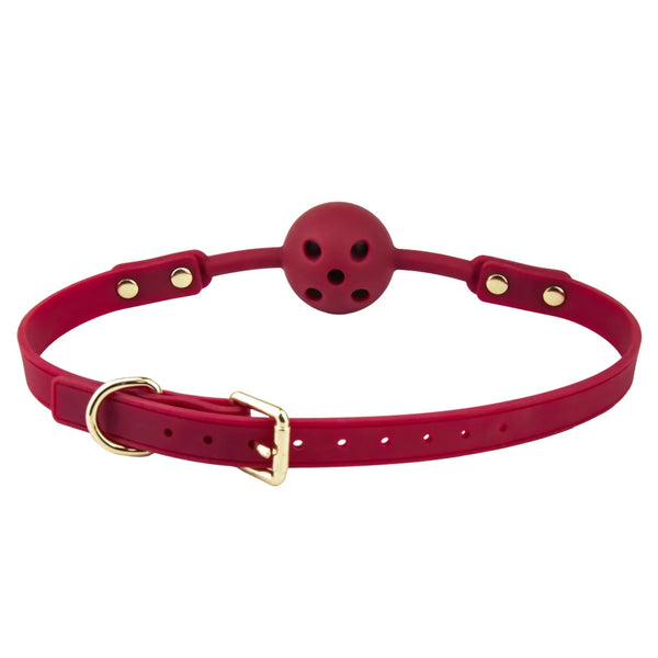 Temptasia Ardor Breathable Silicone Ball Gag - Red