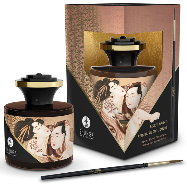 Edible Body Paint - Aphrodisiac Chocolate 50ml