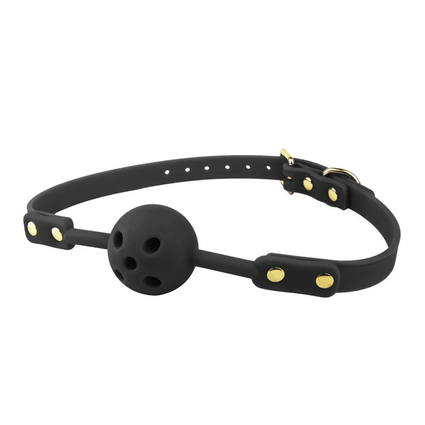 Temptasia Ardor Breathable Silicone Ball Gag - Black