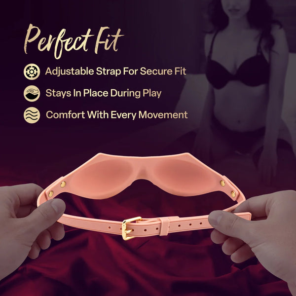 Temptasia Ardor Silicone Blindfold - Pink