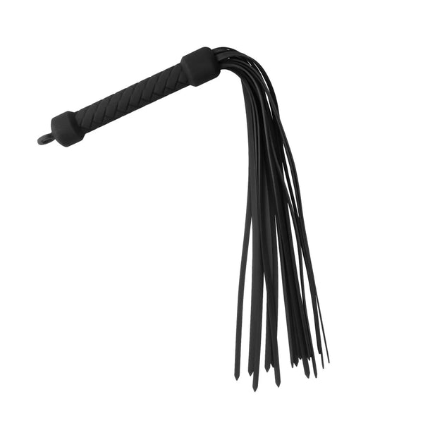 Temptasia Ardor Silicone Flogger - Black