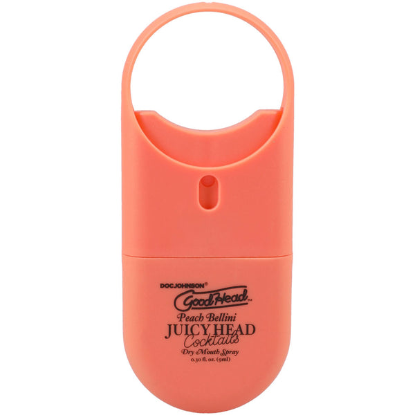 GoodHead Juicy Head Cocktails Dry Mouth Spray To-Go - Peach Bellini