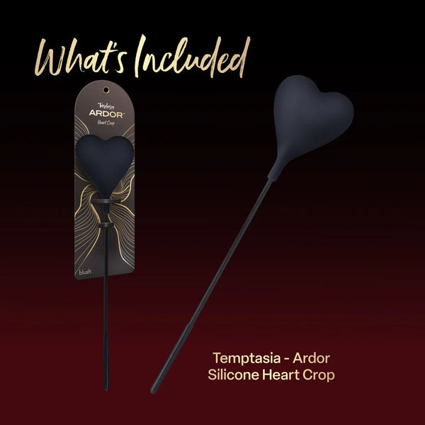 Temptasia Ardor Heart-Shaped Silicone Crop