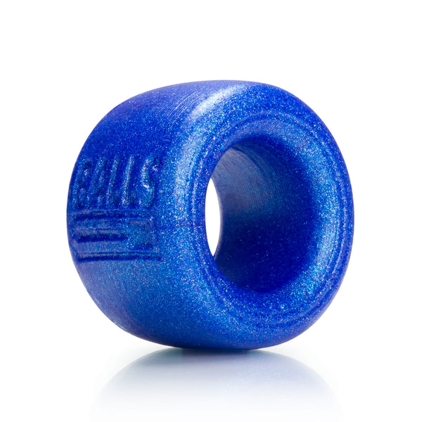 BALLS-T Liquid Platinum Silicone Comfort Ballstretcher - Blueballs Metallic