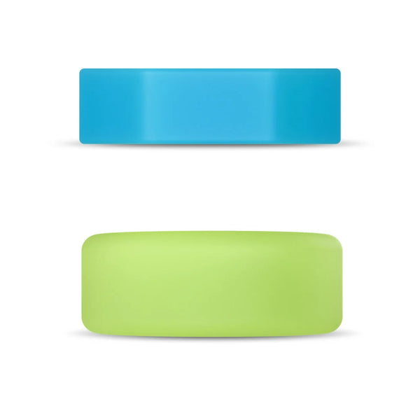 Performance Plus Flash Platinum-Cured Silicone 2 Cock Ring Set – Glow In The Dark
