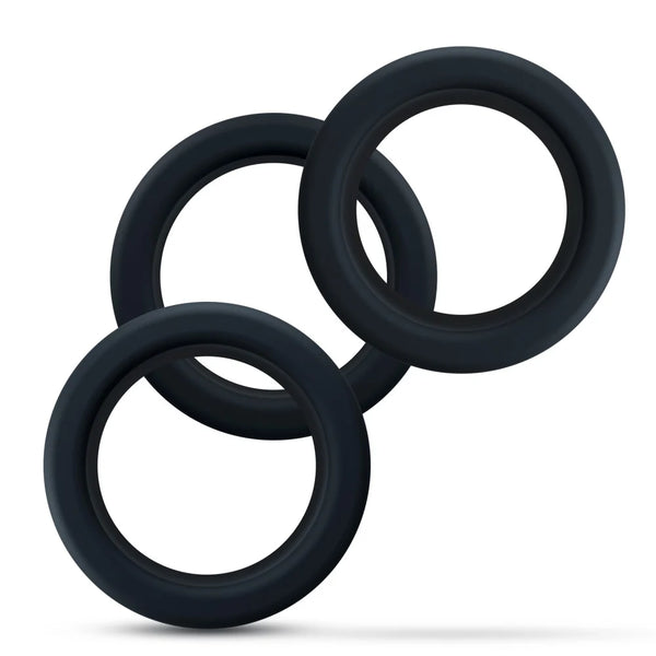 Performance Plus Accelerate Platinum-Cured Silicone 3 Cock Ring Set