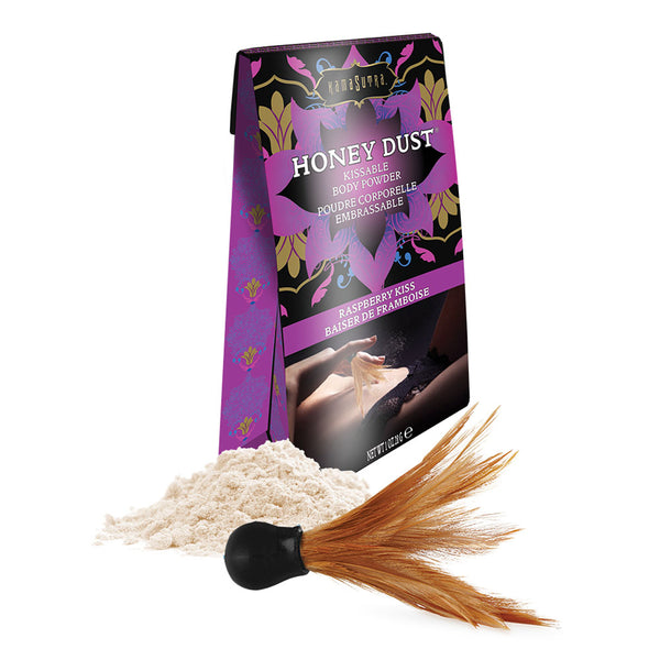 Honey Dust Raspberry Kiss Kissable Body Powder - 28g