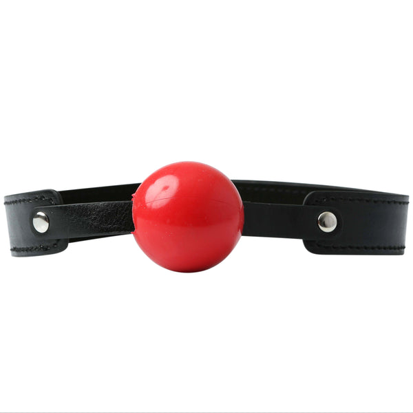 Sex & Mischief Solid Red Ball Gag