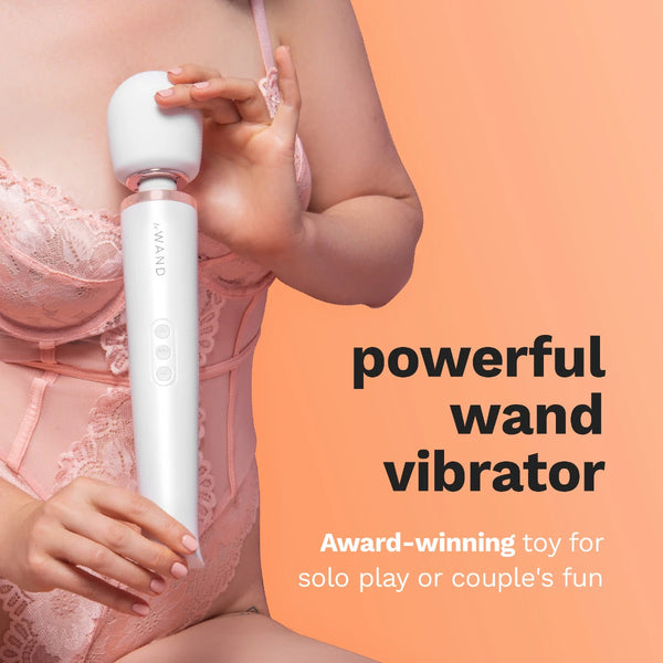 Original Rechargeable Wand Massager - White