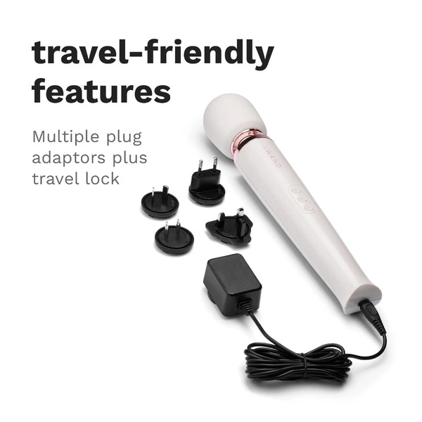 Original Rechargeable Wand Massager - White