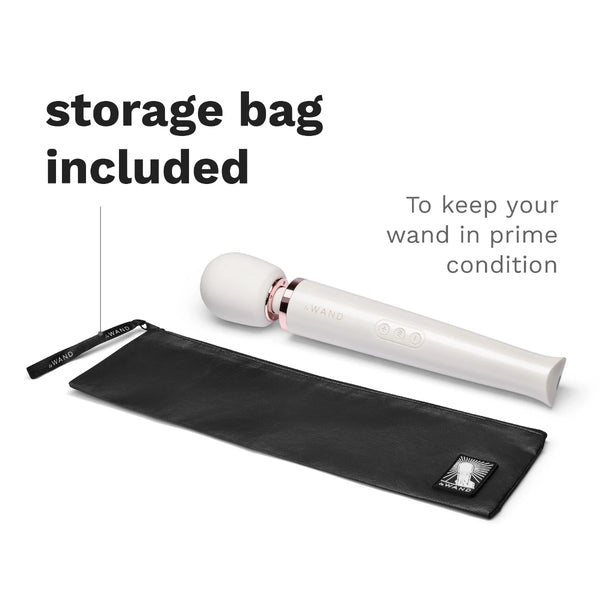 Original Rechargeable Wand Massager - White