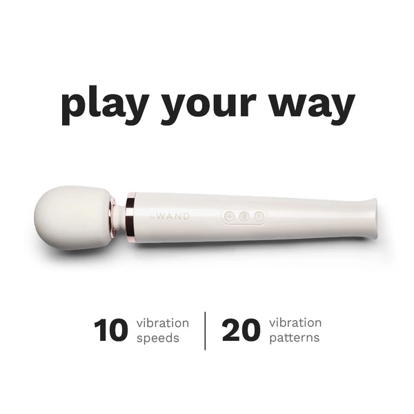 Original Rechargeable Wand Massager - White