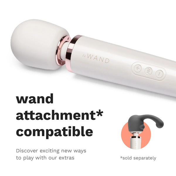 Original Rechargeable Wand Massager - White