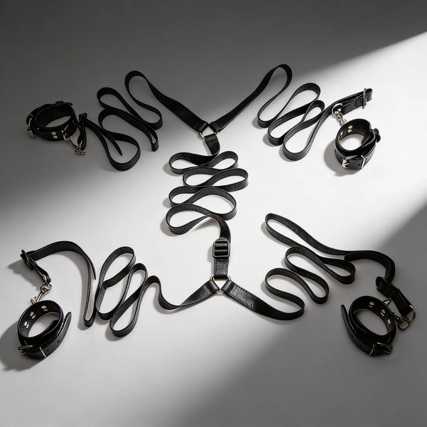 Leather Bed Restraint Kit