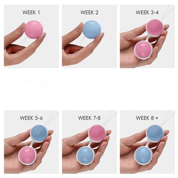 LELO Mini Weighted Vaginal Beads - Extreme Toyz Singapore - https://extremetoyz.com.sg - Sex Toys and Lingerie Online Store - Bondage Gear / Vibrators / Electrosex Toys / Wireless Remote Control Vibes / Sexy Lingerie and Role Play / BDSM / Dungeon Furnitures / Dildos and Strap Ons  / Anal and Prostate Massagers / Anal Douche and Cleaning Aide / Delay Sprays and Gels / Lubricants and more...