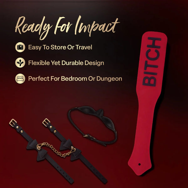 Temptasia Ardor Silicone Dual-Sided Silicone Paddle