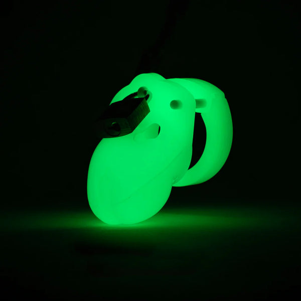 Mr. Stubb Chastity Cock Cage Kit - Glow-In-The-Dark
