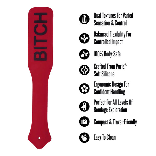 Temptasia Ardor Silicone Dual-Sided Silicone Paddle