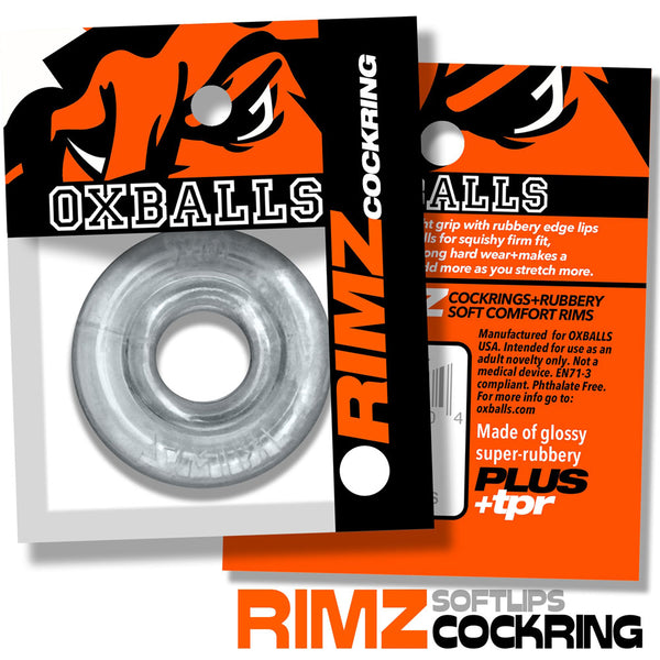 RIMZ flexTPR™ Softlips Cockring - Clear