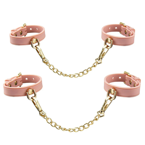 Temptasia Ardor Silicone Wrist & Ankle Restraints - Pink