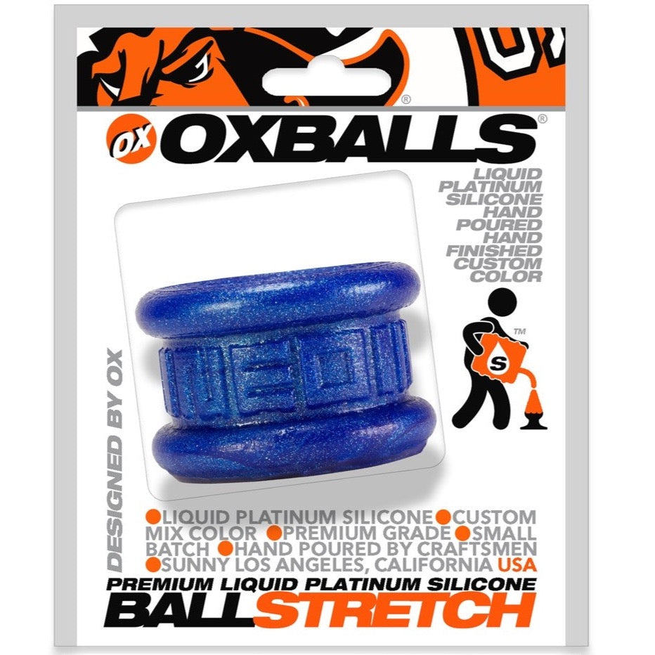 OXBALLS NEO Short Liquid Platinum Silicone Ball Stretcher - Blueballs - Extreme Toyz Singapore - https://extremetoyz.com.sg - Sex Toys and Lingerie Online Store - Bondage Gear / Vibrators / Electrosex Toys / Wireless Remote Control Vibes / Sexy Lingerie and Role Play / BDSM / Dungeon Furnitures / Dildos and Strap Ons &nbsp;/ Anal and Prostate Massagers / Anal Douche and Cleaning Aide / Delay Sprays and Gels / Lubricants and more...