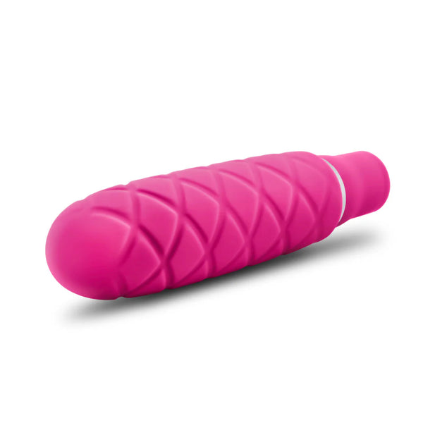 Luxe Cozi Platinum-Cured Silicone Vibrator - Fuchsia