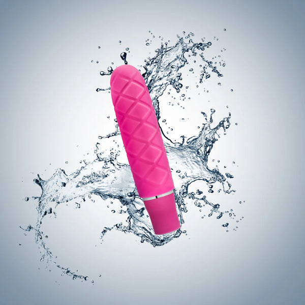 Luxe Cozi Platinum-Cured Silicone Vibrator - Fuchsia