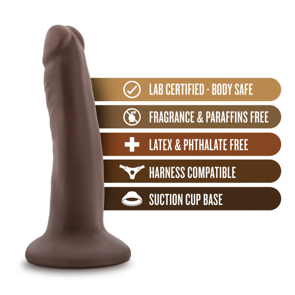 Dr. Skin 5.5" Cock - Chocolate