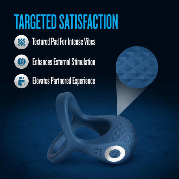 Performance Plus Dual Flex Pro Rechargeable Vibrating Cock Ring & Ball Strap